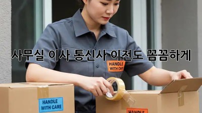 사무실 이사? 통신사 이전도 꼼꼼하게!