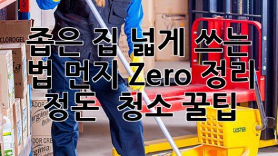 좁은 집 넓게 쓰는 법✨: 먼지 Zero🧹 정리 정돈 & 청소 꿀팁
